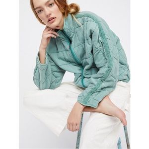 Free People Quilted Dolman Jacket
